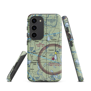 Island View Airport (4WI2) VFR Sectional Samsung Phone Case