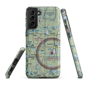 Island View Airport (4WI2) VFR Sectional Samsung Phone Case