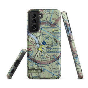 Ithaca Tompkins Regional Airport (ITH) VFR Sectional Samsung Phone Case