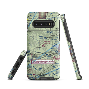 Ives Airport (OK96) VFR Sectional Samsung Phone Case