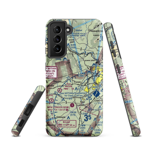 Ivy Hill Airport (VA65) VFR Sectional Samsung Phone Case