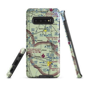 J & C Antique Airfield (4KY0) VFR Sectional Samsung Phone Case