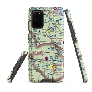 J & C Antique Airfield (4KY0) VFR Sectional Samsung Phone Case