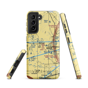 J & H Airport (5TS7) VFR Sectional Samsung Phone Case