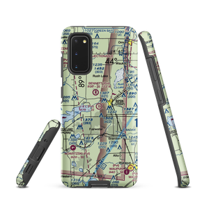 J & L Aviation Airport (WS46) VFR Sectional Samsung Phone Case