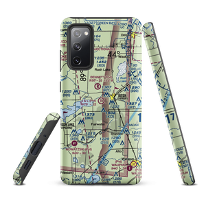 J & L Aviation Airport (WS46) VFR Sectional Samsung Phone Case