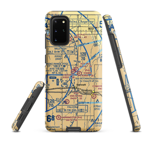 J & S Airport (CD14) VFR Sectional Samsung Phone Case