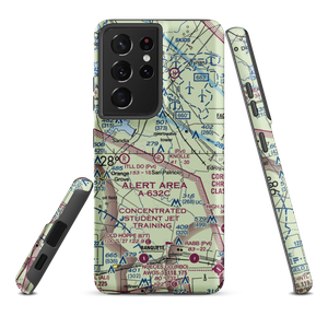 J A Knolle Airport (8XS3) VFR Sectional Samsung Phone Case