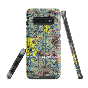 J and B Sky Ranch Airport (8OH3) VFR Sectional Samsung Phone Case