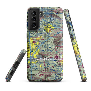 J and B Sky Ranch Airport (8OH3) VFR Sectional Samsung Phone Case