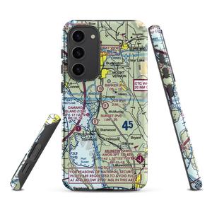 J C's Airport (27WA) VFR Sectional Samsung Phone Case