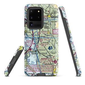 J C's Airport (27WA) VFR Sectional Samsung Phone Case