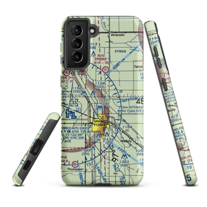 J J and T Airport (MN81) VFR Sectional Samsung Phone Case