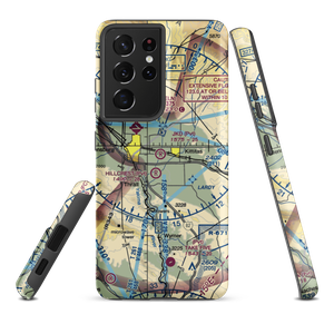 J K D Farms Airport (WN64) VFR Sectional Samsung Phone Case