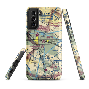 J K D Farms Airport (WN64) VFR Sectional Samsung Phone Case