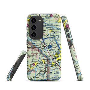 J Maddock Airport (IL38) VFR Sectional Samsung Phone Case
