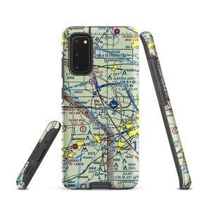 J Maddock Airport (IL38) VFR Sectional Samsung Phone Case