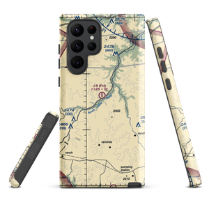 J R Ranch Airport (15TA) VFR Sectional Samsung Phone Case