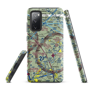 J T Willie Airport (9PS2) VFR Sectional Samsung Phone Case