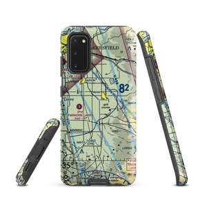 J&J Crop Dusters Inc Airport (6CA7) VFR Sectional Samsung Phone Case