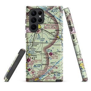 J-3 Cub Field (66WI) VFR Sectional Samsung Phone Case