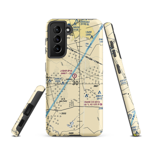 J-Bar Ranch Airport (8TE2) VFR Sectional Samsung Phone Case