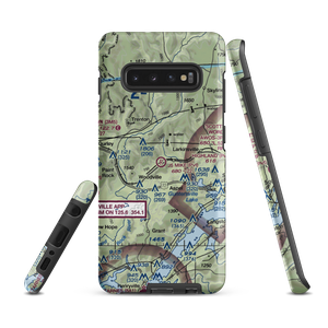 J5 Mike Airport (4AL5) VFR Sectional Samsung Phone Case