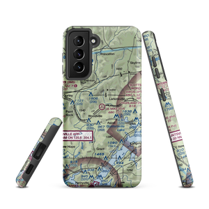 J5 Mike Airport (4AL5) VFR Sectional Samsung Phone Case
