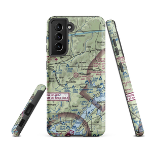 J5 Mike Airport (4AL5) VFR Sectional Samsung Phone Case