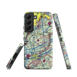 Jaars Townsend Airport (N52) VFR Sectional Samsung Phone Case