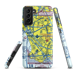 Jack Northrop Field Hawthorne Municipal Airport (HHR) VFR Sectional Samsung Phone Case