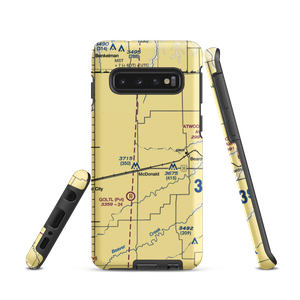 Jack Poore Airport (5KS8) VFR Sectional Samsung Phone Case