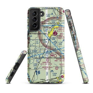 Jack W. Watson Airport (0IL9) VFR Sectional Samsung Phone Case