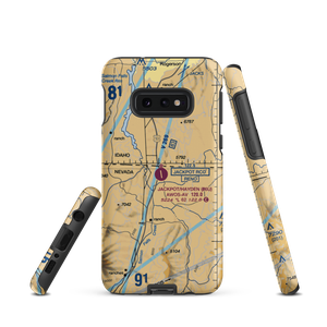 Jackpot Airport/Hayden Field (06U) VFR Sectional Samsung Phone Case