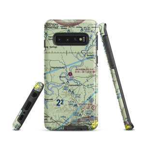 Jackson County Airport (1A7) VFR Sectional Samsung Phone Case