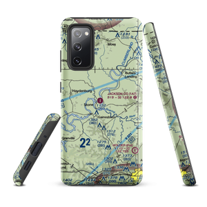 Jackson County Airport (1A7) VFR Sectional Samsung Phone Case