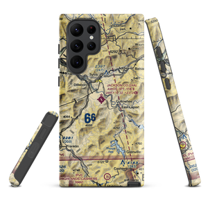 Jackson County Airport (24A) VFR Sectional Samsung Phone Case
