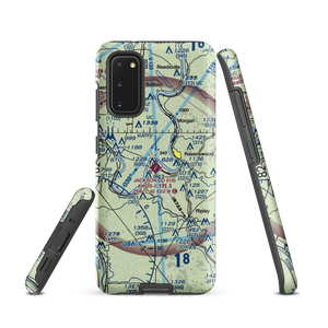 Jackson County Airport (I18) VFR Sectional Samsung Phone Case