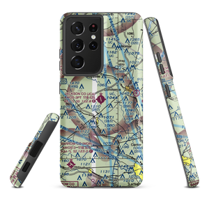 Jackson County Airport (JCA) VFR Sectional Samsung Phone Case