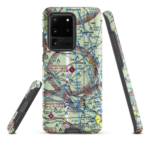 Jackson County Airport (JCA) VFR Sectional Samsung Phone Case