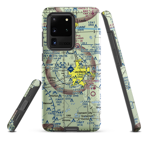 Jackson County Reynolds Field (JXN) VFR Sectional Samsung Phone Case