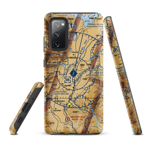Jackson Hole Airport (JAC) VFR Sectional Samsung Phone Case