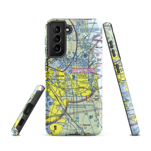 Jacksonville Executive at Craig Airport (CRG) VFR Sectional Samsung Phone Case