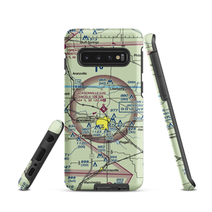 Jacksonville Municipal Airport (IJX) VFR Sectional Samsung Phone Case