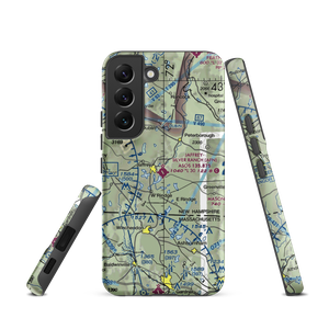 Jaffrey Airport Silver Ranch Airport (AFN) VFR Sectional Samsung Phone Case