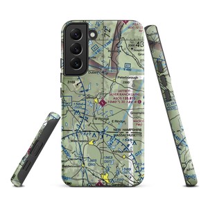 Jaffrey Airport Silver Ranch Airport (AFN) VFR Sectional Samsung Phone Case