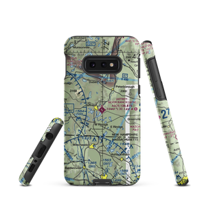 Jaffrey Airport Silver Ranch Airport (AFN) VFR Sectional Samsung Phone Case