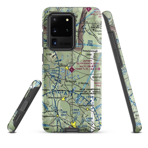 Jaffrey Airport Silver Ranch Airport (AFN) VFR Sectional Samsung Phone Case