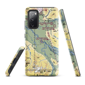 Jakes Bar Airport (AK0) VFR Sectional Samsung Phone Case