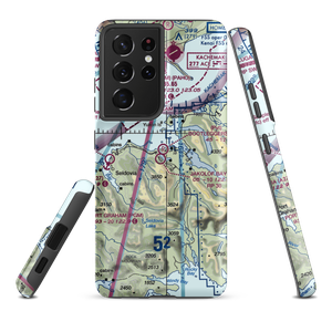 Jakolof Bay Airport (4Z9) VFR Sectional Samsung Phone Case